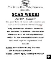 Scan Week. Photo by Green River Valley Museum.