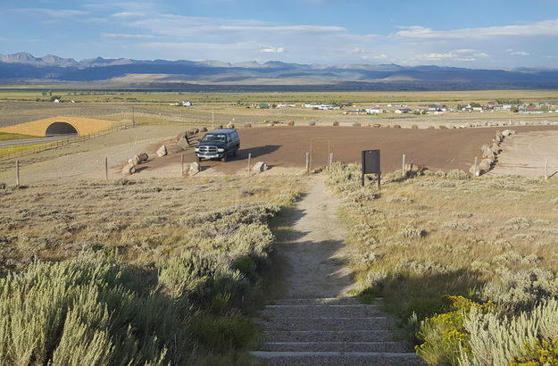 New parking area. Photo by Sublette County Historical Society.