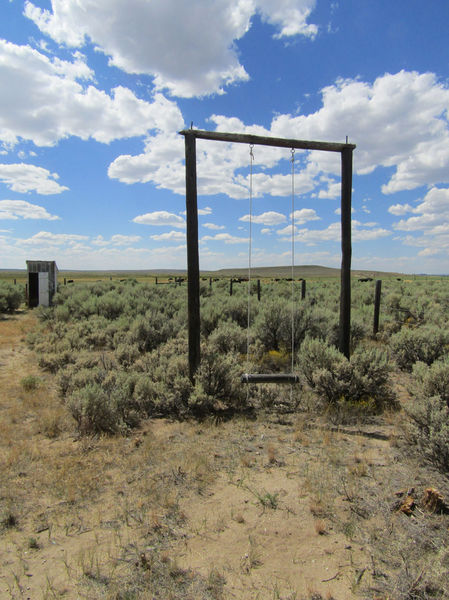 Swing. Photo by Dawn Ballou, Pinedale Online.