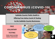 Free COVID-19 testing for businesses. Photo by .