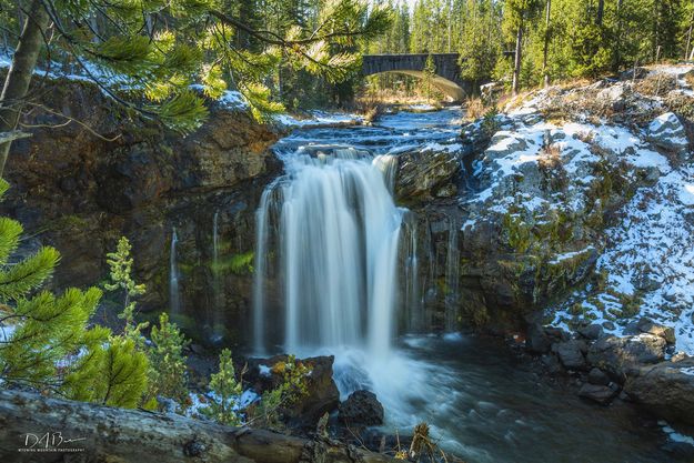 Moose Falls. Photo by Dave Bell.