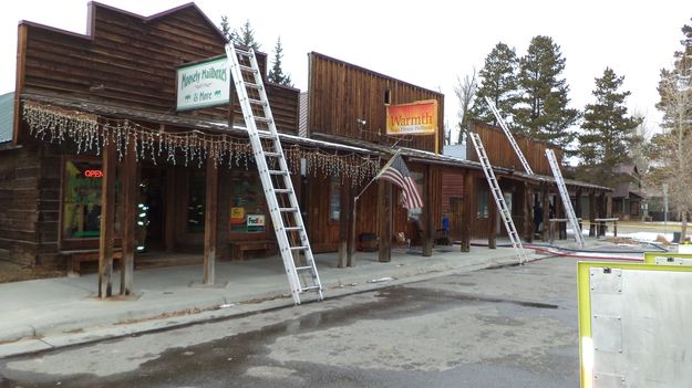 Franklin Ave Fire. Photo by Sublette County Unified Fire.