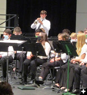 Taps. Photo by Dawn Ballou, Pinedale Online.