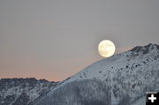 November 2020 moon. Photo by Rob Tolley.