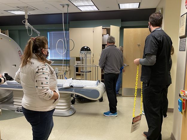 Room Cleaning Robot. Photo by Sublette County Rural Health Care District.