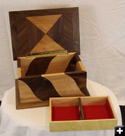 Wood Jewelry Box. Photo by Pinedale Online.