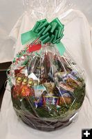 Gift Basket of Chocolate Goodies. Photo by Pinedale Online.