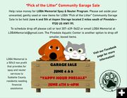 Pick of the Litter Community Garage Sale. Photo by .