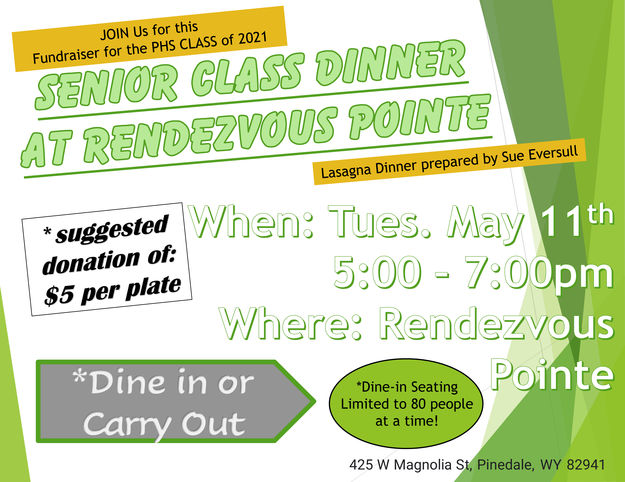 Senior Lasagna Dinner fundraiser. Photo by .