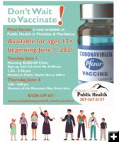 Don't wait, vaccinate. Photo by Sublette County Public Health.