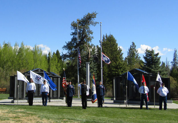 Taps. Photo by Dawn Ballou, Pinedale Online.