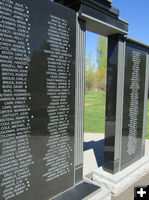 Names. Photo by Dawn Ballou, Pinedale Online.