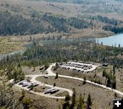 Green River Lakes trailhead parking. Photo by Hank Ruland.