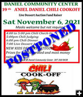 Aniel Daniel Chili Cookoff. Photo by Daniel Community Center.