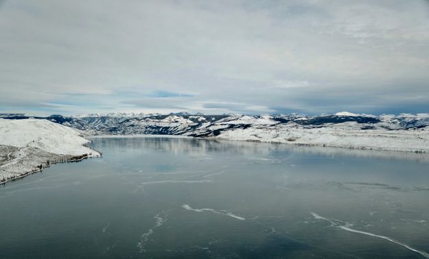 Icy Lake. Photo by Hank Ruland.