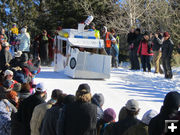 Cardboard Classic. Photo by Dawn Ballou, Pinedale Online.