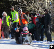 Cobra sled. Photo by Dawn Ballou, Pinedale Online.