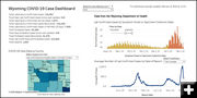 Wyoming COViD-19 cases. Photo by Wyoming Department of Health.