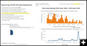 Teton County 2022 COVID-19 cases. Photo by Wyoming Department of Health.