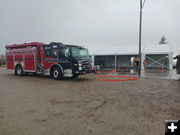 Sublette County Unified Fire truck. Photo by Museum of the Mountain Man.