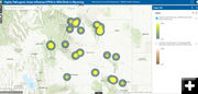 Avian flu in wild birds in Wyoming. Photo by Wyoming Game & Fish.