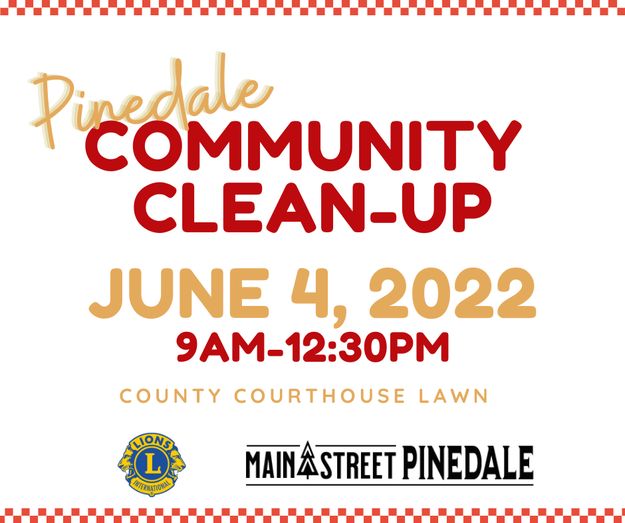 2022 Community Clean Up Day. Photo by Main Street Pinedale.