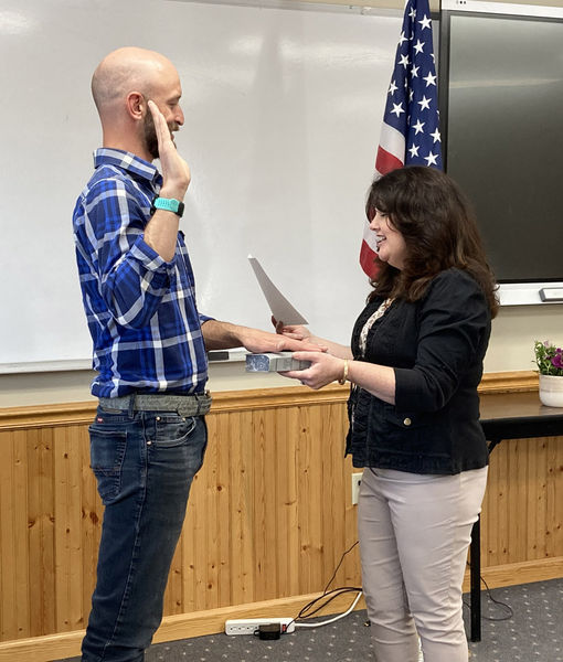 Scott Kosiba, new Town Council person. Photo by Dawn Ballou, Pinedale Online.