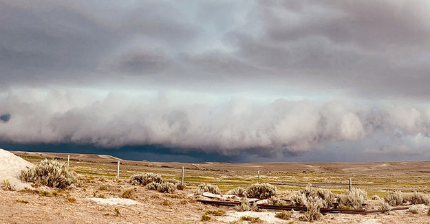 Storm cloud close up. Photo by Freddie Botur.