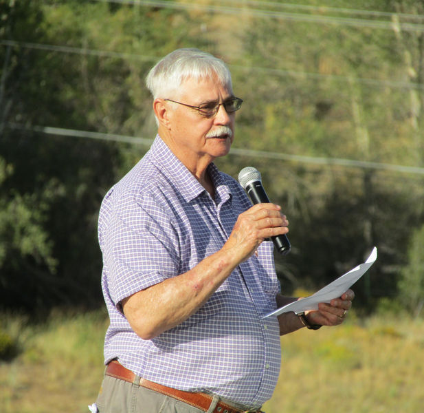 Dr. David Burnett. Photo by Dawn Ballou, Pinedale Online.