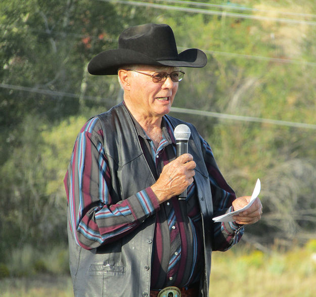 Commissioner Joel Bousman. Photo by Dawn Ballou, Pinedale Online.