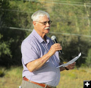 Dr. David Burnett. Photo by Dawn Ballou, Pinedale Online.