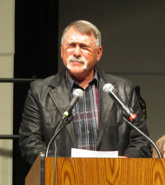 General Tim Scott - Keynote Speaker. Photo by Dawn Ballou, Pinedale Online.