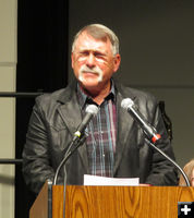 General Tim Scott - Keynote Speaker. Photo by Dawn Ballou, Pinedale Online.