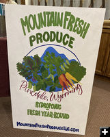 Mountain Fresh Produce. Photo by Dawn Ballou, Pinedale Online.