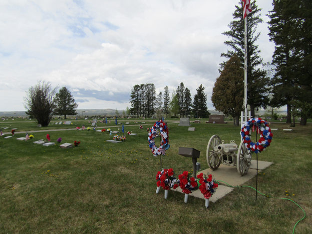Pinedale Cemetery Memorial Day 2023. Photo by Dawn Ballou, Pinedale Online.