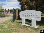 Pinedale Cemetery. Photo by Dawn Ballou, Pinedale Online.