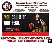 Seeking volunteer firefighters. Photo by Sublette County Unified Fire.