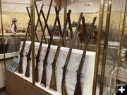 Fur Trade Era Guns & Rifles. Photo by Dawn Ballou, Pinedale Online.