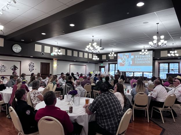 Big crowd. Photo by Wyoming Community Foundation.