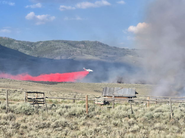 Pocket Creek fire. Photo by Bridger-Teton National Forest.