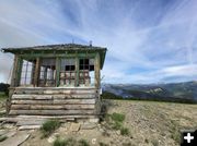 Prospect Peak Fire Lookout. Photo by Bridger-Teton National Forest.