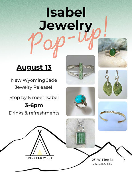 Isabel Jewelry Pop Up August 13. Photo by .