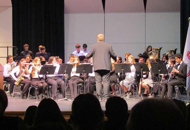 PHS Concert Band. Photo by Pinedale Online.