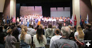 Veterans Day program in Pinedale. Photo by Pinedale Online.