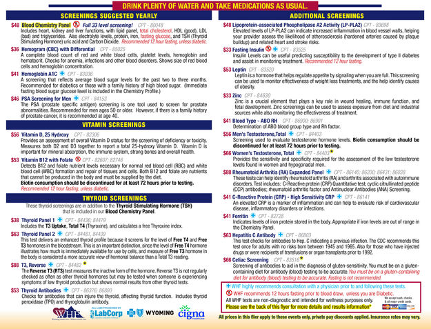 Tests available. Photo by Sublette County Public Health.