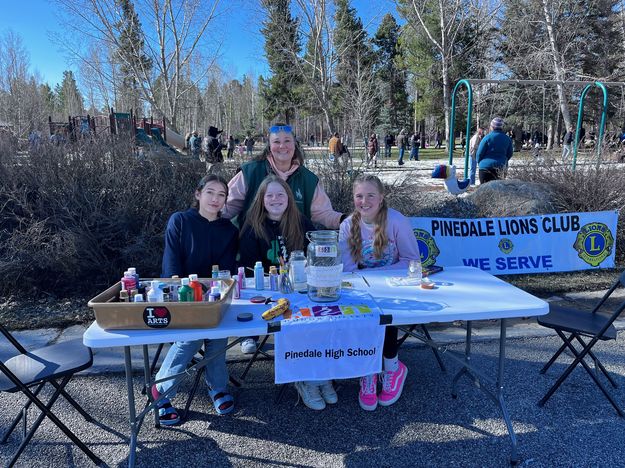 Face painting. Photo by Mindi Crabb.