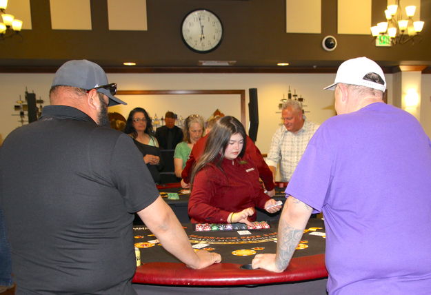 Poker Table. Photo by Joy Ufford.