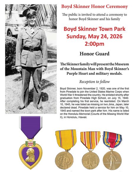 Boyd Skinner Honor Ceremony. Photo by .