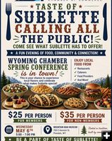 A Taste of Sublette County. Photo by Sublette County Chamber of Commerce.