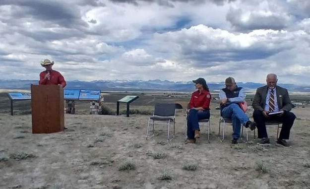 Governor Gordon announcement. Photo by Joy Ufford.
